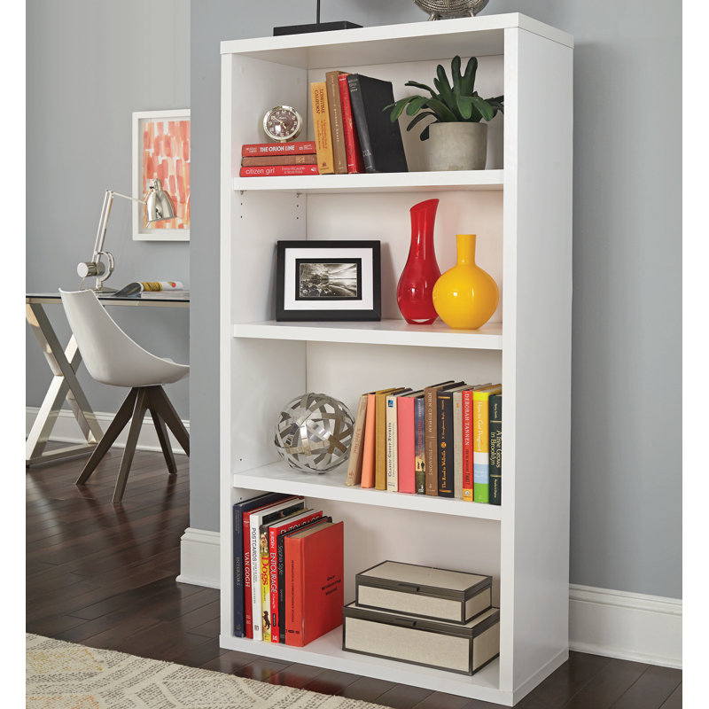 ClosetMaid Decorative 4 Shelf Standard Bookcase & Reviews | Wayfair